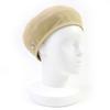 Pristine Beret Chaine d'Ancre Shell Metal Beige Cotton Women 58 241067N Used