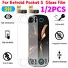 For Retroid Pocket 5 Game Console Screen Protector Film Tempered Glass Screen Protector 9H Anti-Scratch Glass Film Game Console