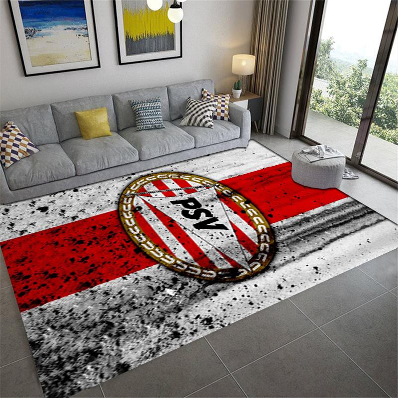 2025 New PSV Eindhoven Carpet Rug for Living Room Bedroom Home Sofa Decoration,Kids Play Non-slip Floor Mat