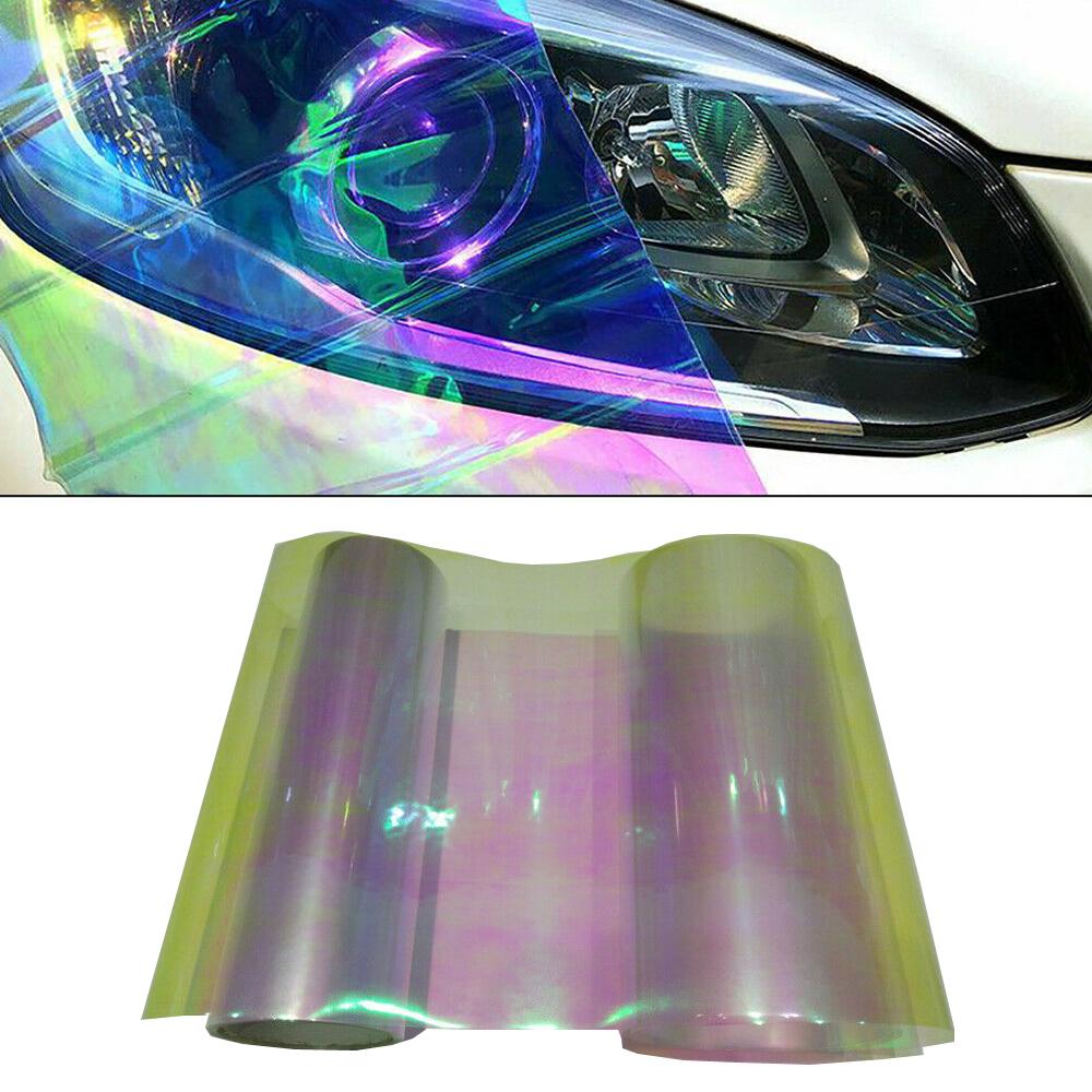 Auto Headlight Taillight Fog Light Tint Protector Film Wrap Decals Sticker Covering Film Car Exterior Parts Tuning Universal