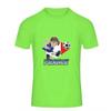 Children's T-shirt - NPZ - Fluorescent Green - Sweat-wicking - 9/11 Years - Short Sleeves