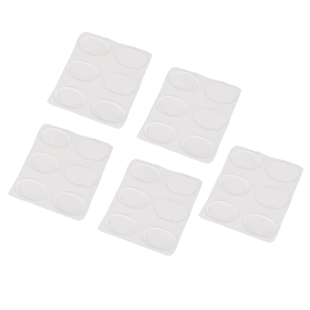 30 Stück   Gel-Pad Selbstklebend Weiches Silikon Dämpfungs-Gel-Pads   Dämpfer für   Steuerung