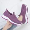 Women Sneakers Mesh Vulcanized Shoes Spring Ladies Casual Flats Sneaker Female New Fashion Comfort Light Knitting Shoes 2024