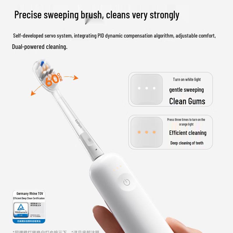 Laifen 2nd Gen I2 ABS Sonic Electric Toothbrush CN Plug (adapter Included)