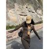 High-end Long Inner Skirt Slim and Thin Bottom Sweater Skirt Temperament Knitted Dress Women's Autumn and Winter