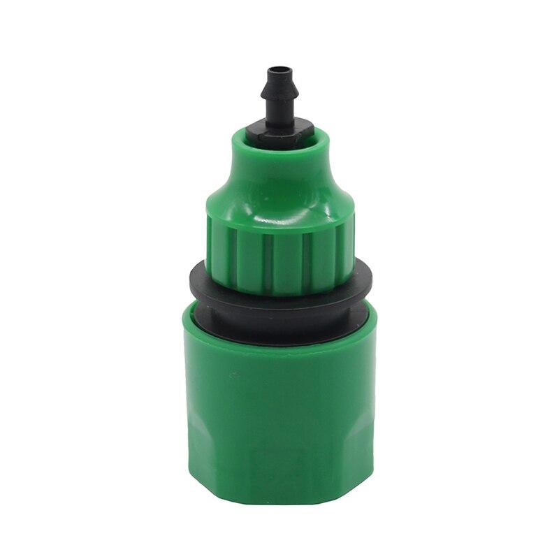 1 Pcs Fast Coupling Adapter Drip Tape For Irrigation Hose Connector With 1/4 "Barbed Connector Garden Irrigation Garden Tools ADM