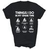 Zeilen Doe Ik In Mijn Vrije Tijd Varen Boot Unisex Shirt Cadeau