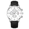 Hot Selling Watch Men's Watch Men's Watch Belt Quartz Watch Fashion Calendar Business