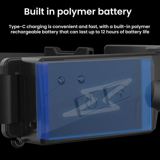Multi-function Headlight with Motion Sensor 5 Modes Adjustable Waterproof USB Rechargeable Hands-free Outdoor Camping Night Running Fishing Headlamp
