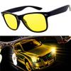 Simplicity Nachtsicht-HD-Brille zum Autofahren, Blendschutzbrille, trendige Herrenbrille, gelbe Gläser, UV-Schutz, neue Nachtsicht-Sonnenbrille, Unisex, beliebte Damen