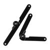 Metal Attic Hatches Cabinet Hinges 180° Opening Adjustable Furniture Hinge Soft Close Hardware Bracket Furniture Assembly