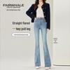 Mark Fairwhale Dames Jeans met Hoge Taille en Micro-Flare