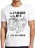 The Catcher In The Rye Book Banned Literary Literature Gift Tee T Shirt 2599