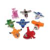 8er-Set TV-Animation Super Wings Verwandlungsflugzeug Mini-Charaktere Kinderspielzeug