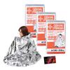 Aluminum Sheet, Aluminum Blanket, Large Size, Less Rustling Noise, Quiet, Lightweight, Survival Sheet, Outdoor, Emergency Use, Disaster Prevention