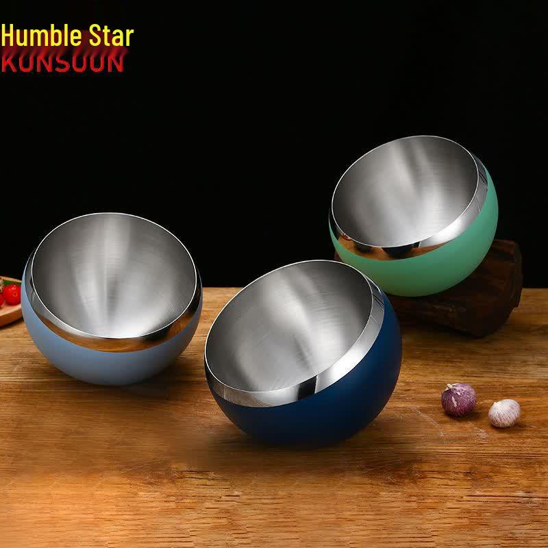 Stainless Steel Slanted Sauce/Seasoning Bowls