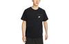 T Shirts Men's Black Crew Neck Moderate Straight Fit DQ2414-010