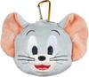 Tees Factory Tom e Jerry Tuffy Pelúcia Mascote com Zíper e Mosquetão (TJ-5541427TF)