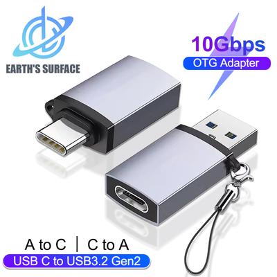 USB 3.2 OTG adaptér USB C na USB 3.2 Gen2 adaptér pro notebooky Samsung Macbook čtečka karet 10 Gbps USB3.0 na Type C OTG konektor