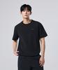 DISCOVERY EXPEDITION Uni Freshvent Essential Woven Short Sleeve T-Shirt (Black)