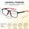 8PCS Super Value Rectangle Simple Sport Non-Slip Presbyopia Glasses Multiple Pairs for Middle-Aged and Elderly Men and Women