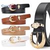 Pin Buckle Belt Ladies Solid Color All-match One-piece Skirt Jeans Decorative Belt