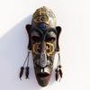 1 Stück, Afrikanische Hängedekorationen, Südafrika Maskenanhänger, Handgefertigtes Bemaltes Harzhandwerk, Restaurant Bar Wanddekoration