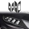 4pcs RHD Window Lift Switch Panel Decoration Cover Trim Sticker for Toyota Hilux Revo 2015-2021