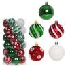 6cm Painted Christmas Ball Cartoon DIY Electroplated Hanging Balls Plastic Merry Christmas Tree Decor Home Xmas Decor