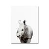 Giraffe Panda Elephant Canvas Poster For Child Nursery Wall Art Picture Print Animal Canvas Painting Nordic Kid Baby Bedroom Art