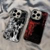 Gotický Cyber Sigil Kríž Puzdro na telefón Pre iPhone 17 16e 16 15 14 13 12 11 mini Pro Max X XSMAX 8 7 Air Plus Priehľadné Mäkké Puzdro