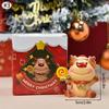 Christmas Decorations Resin Miniature Figurines Mini  Santa Claus Snowman Xmas Tree for Xmas Goodie Bag Fillers Party Favors