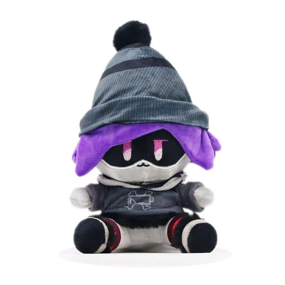 25CM Nya Plyschleksaker Söt Docka Tecknad Animationsfigur Dockor Mjuk Presentleksak Barn Pojke Jul MÖRDARDRÖNARE N för Mysig Gosedjur Fluffig Krambar Kawaii