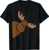 Cute Moose Elk Deer Funny Alaska Moose T-Shirt