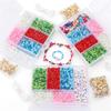 3500 pièces/boîte de perles de rocaille, perles de l'alphabet, perles de pierre naturelle, perles de verre lampwork, kit de perles de champignons pour la fabrication de colliers, bracelets, boucles d'oreilles, bijoux