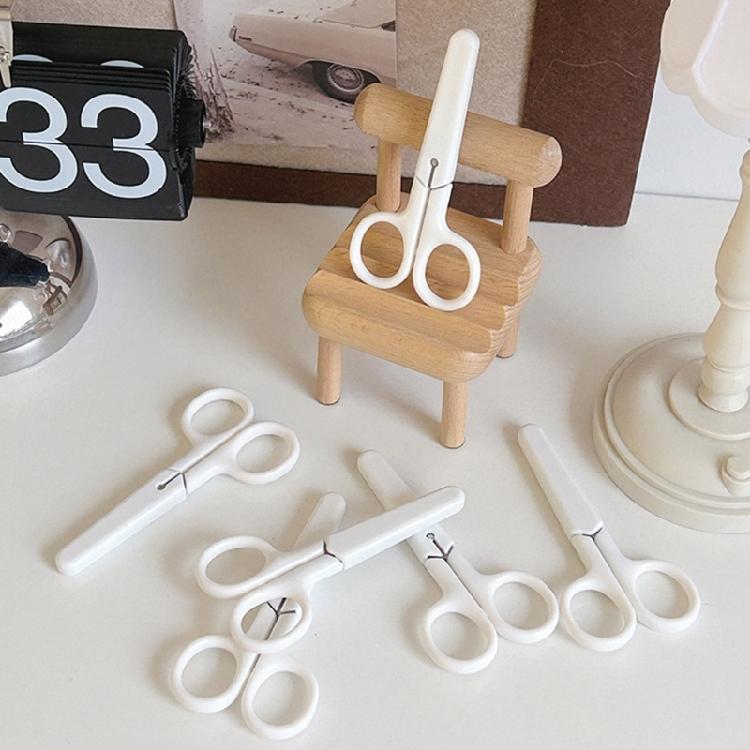 Untarnished Safety Scissors Protective Cover Plan Thin Crafting Tool Pointed Sharpeners For Office Materials Home Use
