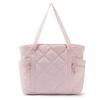 Ladies Tote Bag With Zipper Puffer Design For Casual Travel And Gift
