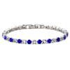 Damarmband med högkvalitativa zirkonkristaller - Elegant modeaccessoar