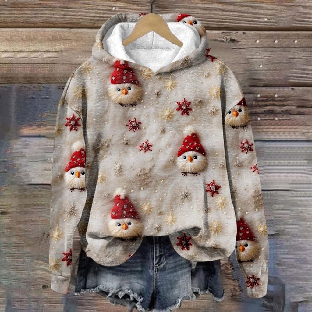 Men's Print Plush Warm Coat Fleece Sweater Casual Coat Pocket Sweater Autumn Winter Coat