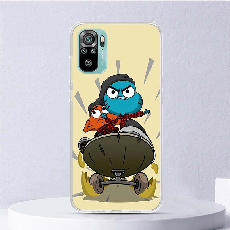 Die Erstaunliche Welt von Gumball Weiche Hülle Für Xiaomi Redmi Note 14 13 12S 11S 10S 12 Pro Plus Handyhülle 11 10 11E 11T Note14 Schale C