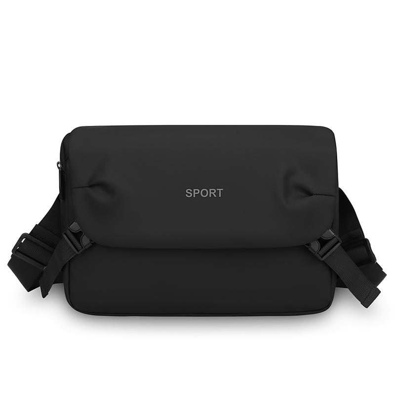 Men Waterproof Crossbody Bag Large Capacity Shoulder Messenger for Phone Tablet Wallet Umbrella Organizer Travel Work Sport