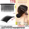 Transparent 26-Tooth Versatile Hair Comb for Women – White DIY Bangs Comb Accessory