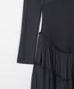 Milo Woman Jersey Shirred Maxi Dress [Charcoal]