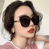 Fashion Cat Eye Sunglasses Woman Retro Brand Designer Sun Glasses Female Big Frame Vintage Black Mirror Feminino