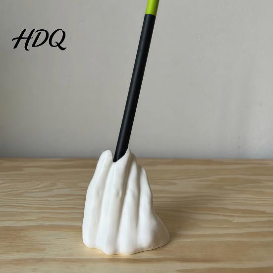 Funny Desk Accessories Hand Gesture Pen Holder for Desk 3D Printed Novelty Pencil Stand Desktop Organizer Office Stand