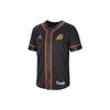 Jordan SS23 Mesh Einreihiges Kurzarm-T-Shirt Herren Tops Schwarz DZ0431-010