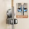 Suction Cup Mop Holder No Drilling Wall Mount Broom Mop Organizer Reusable Removable Bathroom Kitchen Garage Laundry Room Mop Hanger