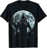 Werewolf Wolf Howling Moon Alpha Male Halloween Sigma Male T-Shirt