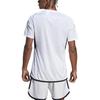 Adidas Soccer Jerseys Men's White Moderate Straight Fit HT5686