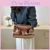 Ethnic Style Large Capacity Shoulder Bag 2023 New Bag Female Niche Fashion Tote Bag Casual Simple Crossbody Bag Street Trend